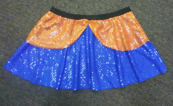 Goofy Silly Dog Running Sparkle Skirt - Rock City Skirts