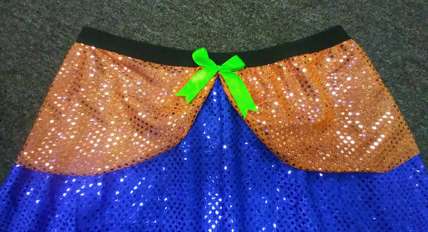 Goofy Silly Dog Running Sparkle Skirt - Rock City Skirts