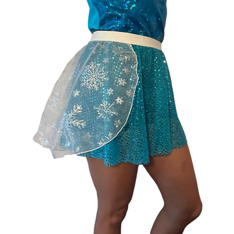 Snow Queen Elsa Running Skirt - Rock City Skirts