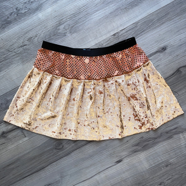 Beige Tan Chipmunk or Lion Animal Running Skirt - Rock City Skirts