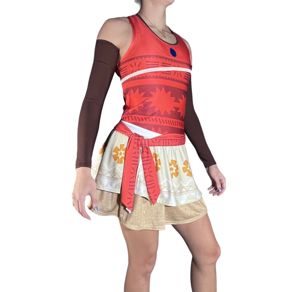 Polynesian Princess Inspired Running Costume | Moana - Rock City Skirts