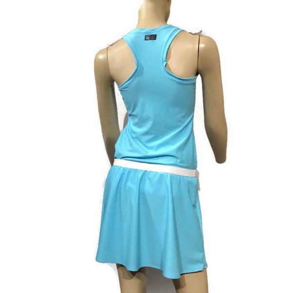 "Alice in Wonderland" Inspired Sparkle Skirt With Sparkle Apron - Rock City Skirts