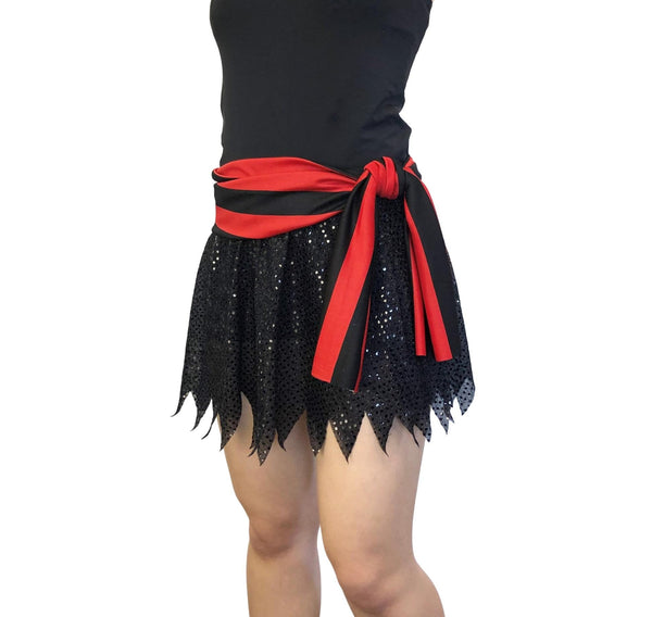 Pirate "Swashbuckler" Sparkle Skirt- final markdown  - limited quantities - Rock City Skirts