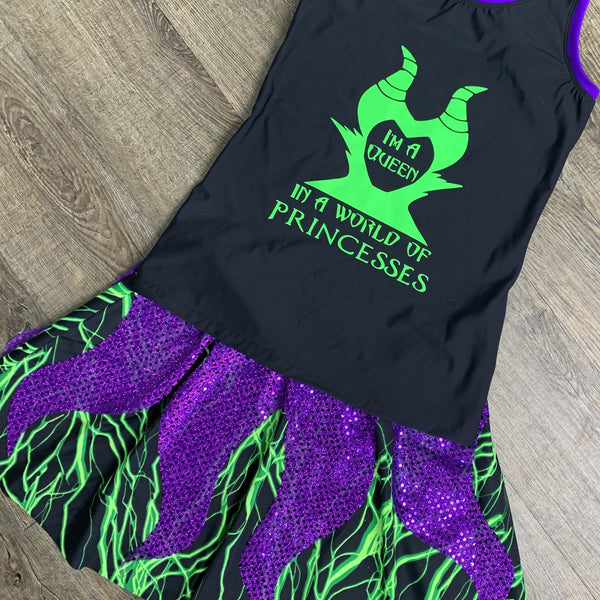 Maleficent Skirt - Rock City Skirts