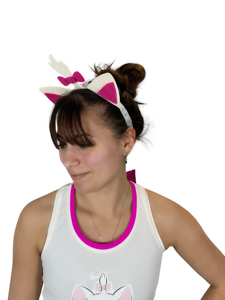 Aristocat Costume Marie Cat Running Outfit - Rock City Skirts