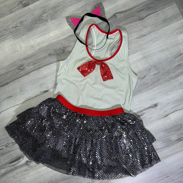 Aristocat Costume Berlioz Cat Running Outfit - Rock City Skirts