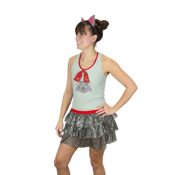 Aristocat Costume Berlioz Cat Running Outfit - Rock City Skirts