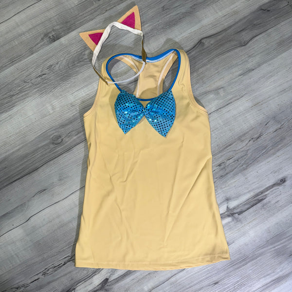 Aristocat Costume Toulouse Cat Running Outfit - Rock City Skirts