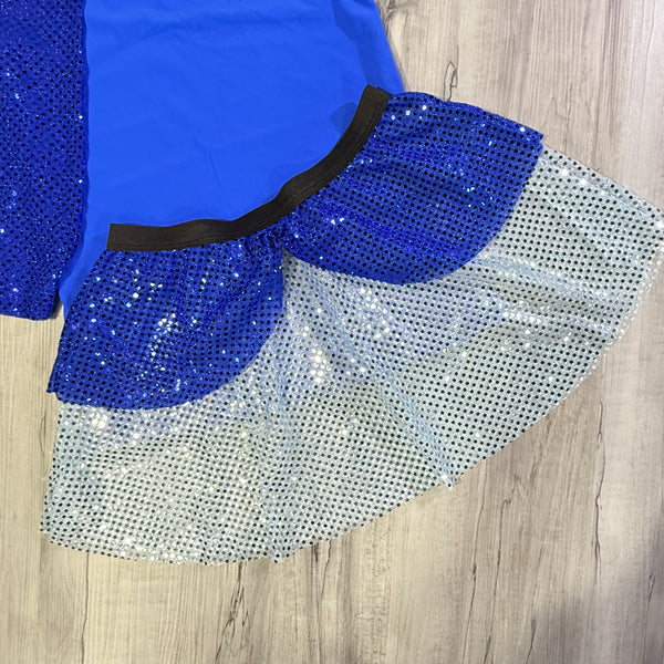 Merryweather Sleeping Beauty Blue Fairy Godmother Inspired Skirt