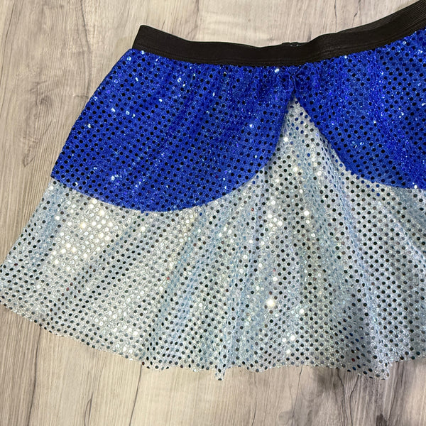 Merryweather Sleeping Beauty Blue Fairy Godmother Inspired Skirt