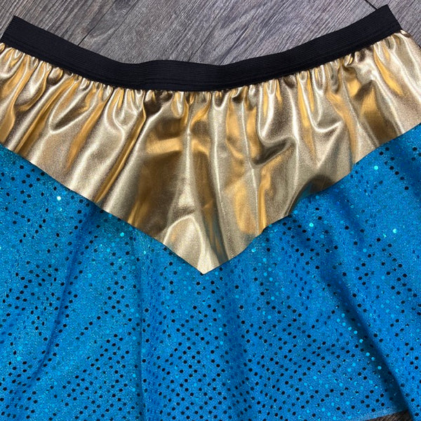 Princess Jasmine Inspired Running Skirt | Marathon Costume Skirt - Rock City Skirts