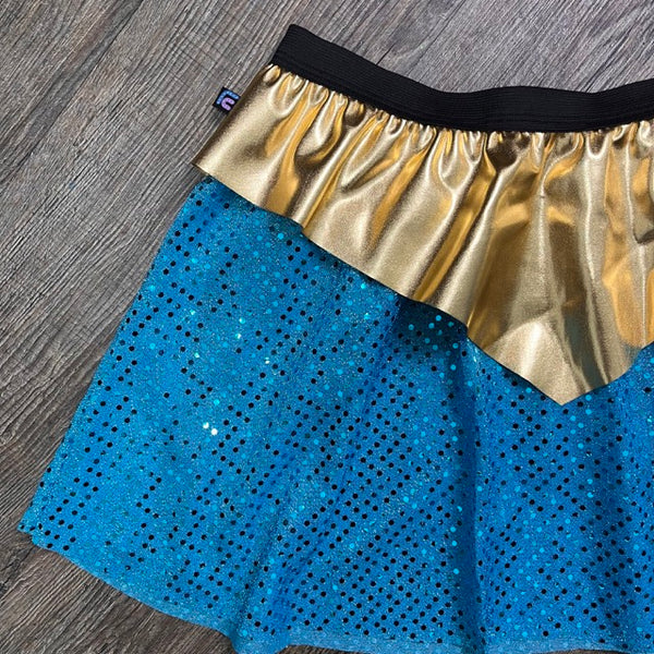 Princess Jasmine Inspired Running Skirt | Marathon Costume Skirt - Rock City Skirts