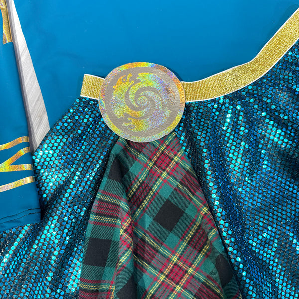 Merida Brave Scottish Princess Running Costume