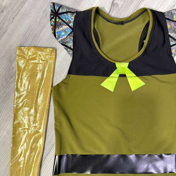 Mulan Soldier Ping Running Racerback Tank