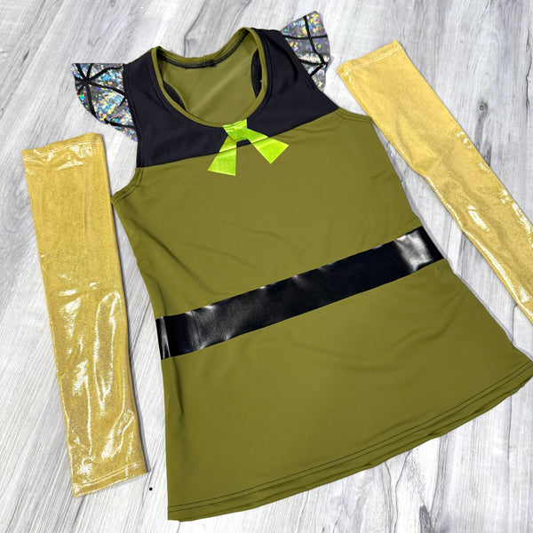 Mulan Soldier Ping Running Racerback Tank