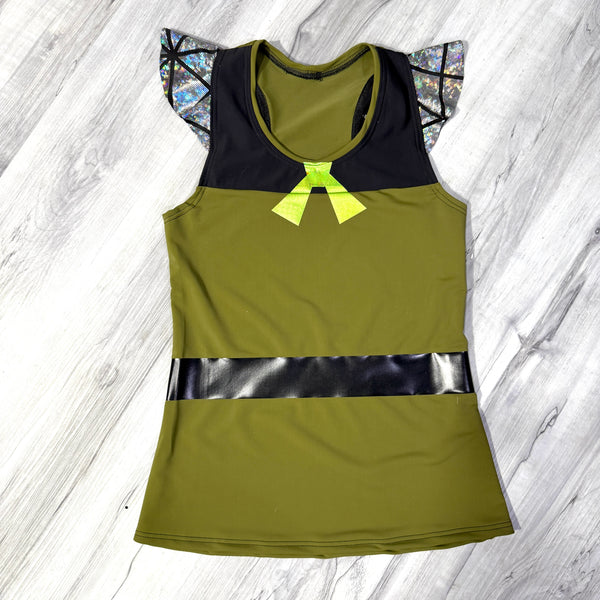 Mulan Soldier Ping Running Racerback Tank