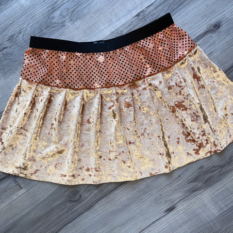 Beige Tan Chipmunk or Lion Animal Running Skirt - Rock City Skirts