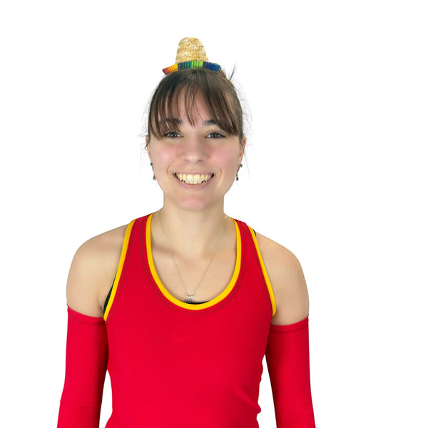 Mini Sombrero Non-Slip Running Headband – No-slip Fiesta Costume Headband - Rock City Skirts