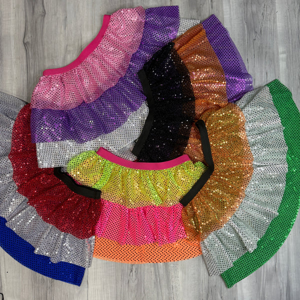 Ruffled Sparkle Skirt Tutu - Design-Your-Own - Rock City Skirts