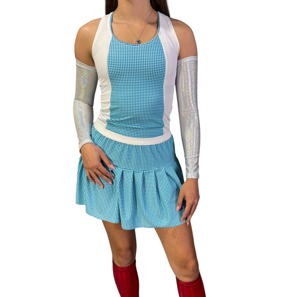 Dorothy Wizard Of Oz Full Costume *Optional Arm Sleeves