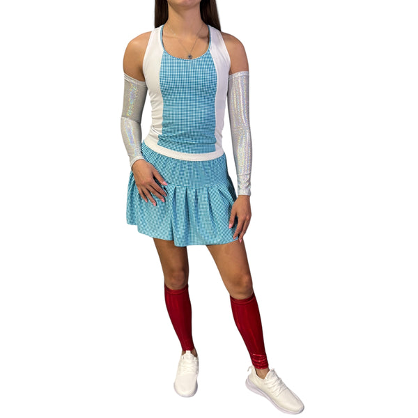 Dorothy Wizard Of Oz Full Costume *Optional Arm Sleeves