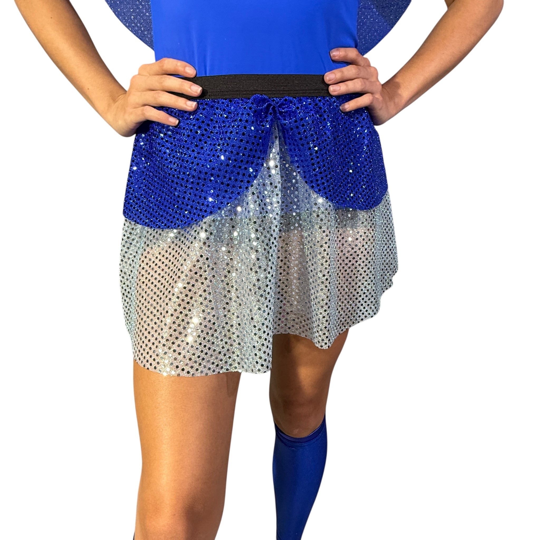 Merryweather Sleeping Beauty Blue Fairy Godmother Inspired Skirt