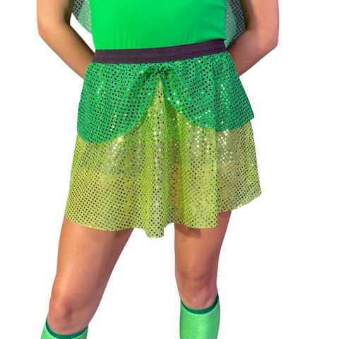Fauna Sleeping Beauty Green Fairy Godmother Inspired Skirt