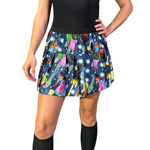 Rock and Roll Guitar Running Skirt
