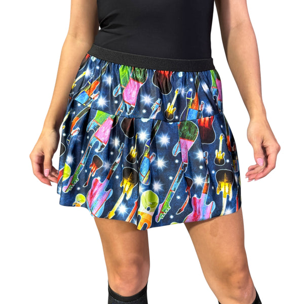 Rock and Roll Guitar Running Skirt