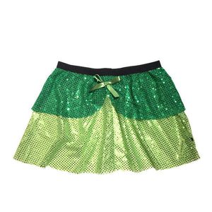 "Fauna" Sleeping Beauty Green/Fairy Godmother Inspired running skirt - Rock City Skirts