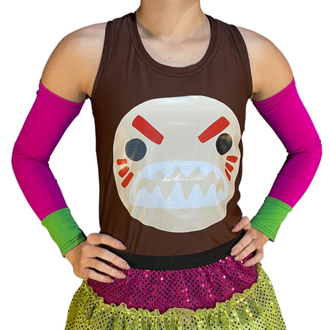 Kakamora Coconut face Running Shirt - Rock City Skirts