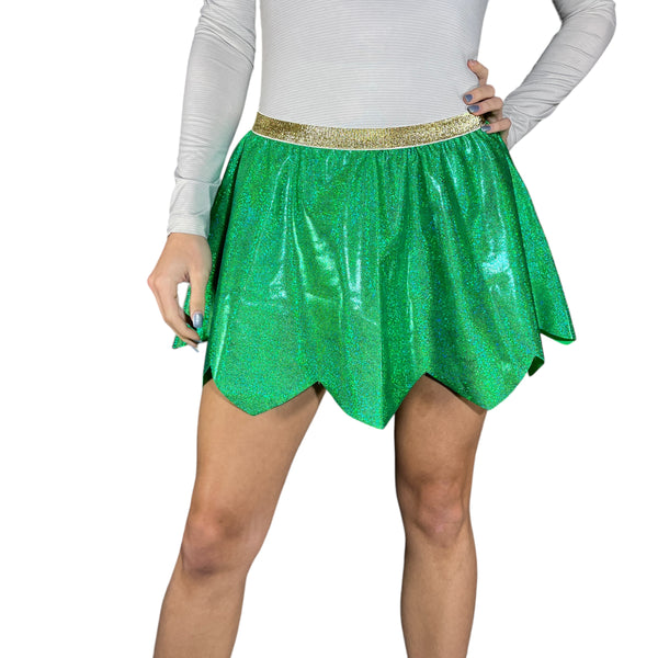 Tinkerbell Fairy Athletic Sparkle Running Skirt - Rock City Skirts