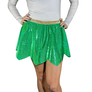Tinkerbell Fairy Athletic Sparkle Running Skirt - Rock City Skirts
