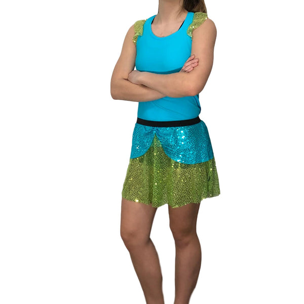 "Anastasia" Evil Stepsister Inspired Running Skirt - Rock City Skirts