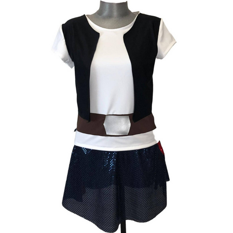 Smuggler Hans Solo Running Costume - Rock City Skirts