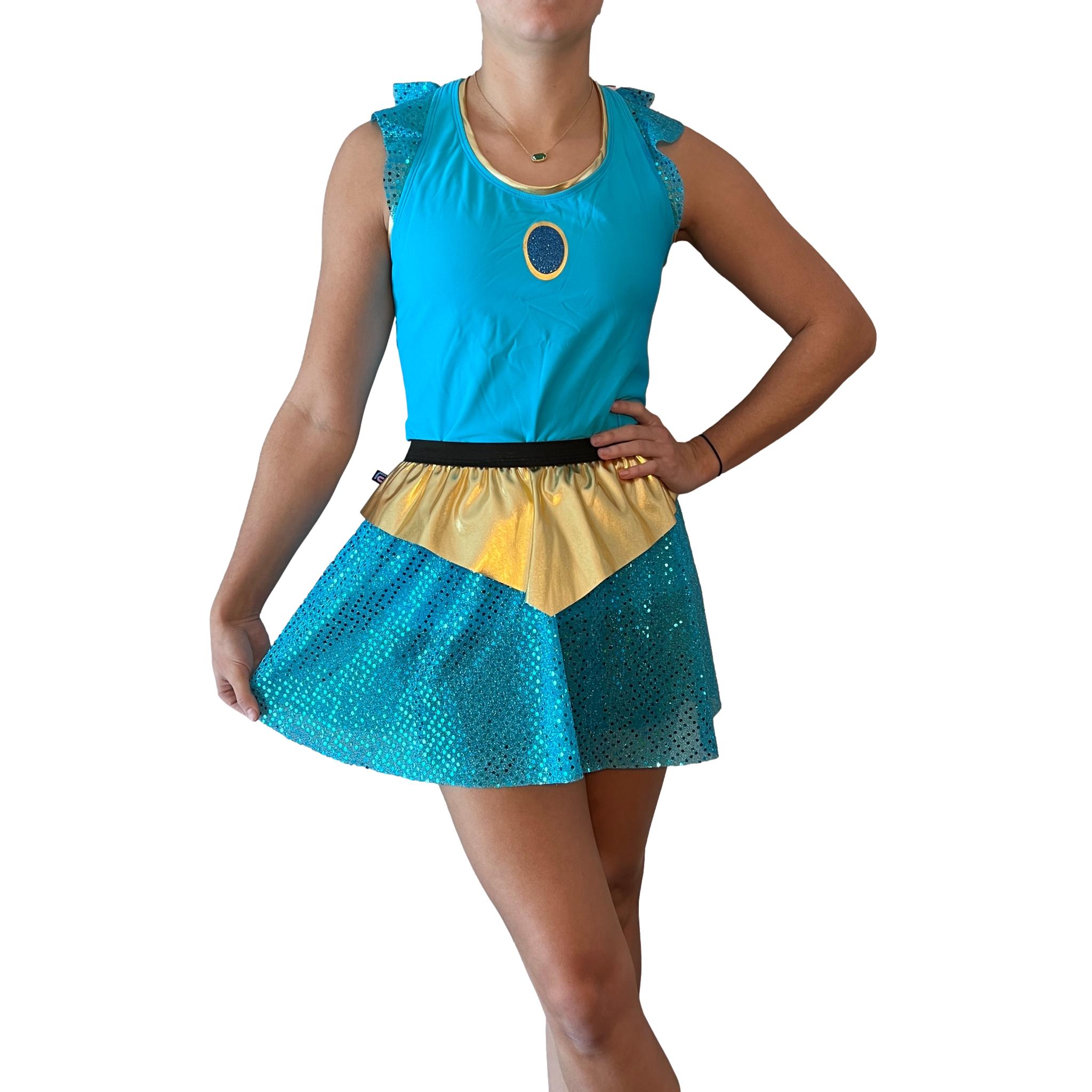 Jasmine Inspired Princess Running Costume - Rock City Skirts