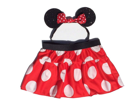 Children's "Minnie Mouse" Skirt (with Ears) - Rock City Skirts