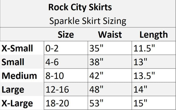 Children's Create Your Own Sparkle Skirt - Rock City Skirts