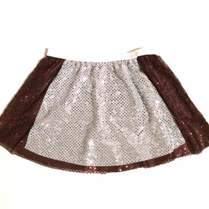 Sparkle Skirt With Sparkle Apron - Rock City Skirts