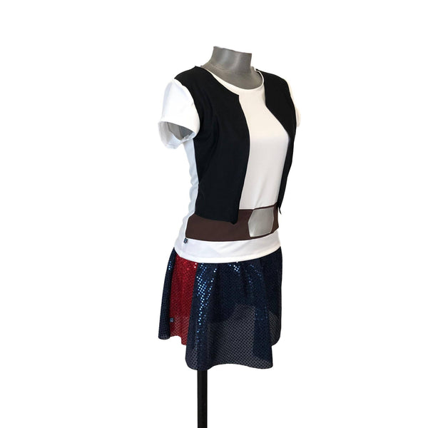 Smuggler Hans Solo Running Costume - Rock City Skirts
