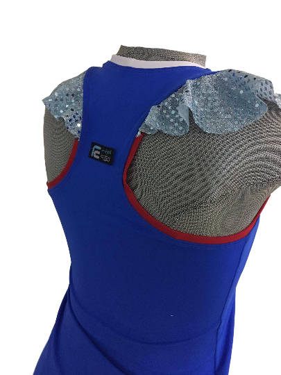 "Snow White" Inspired Costume (with Ruffle Sleeve Racer back) - Rock City Skirts