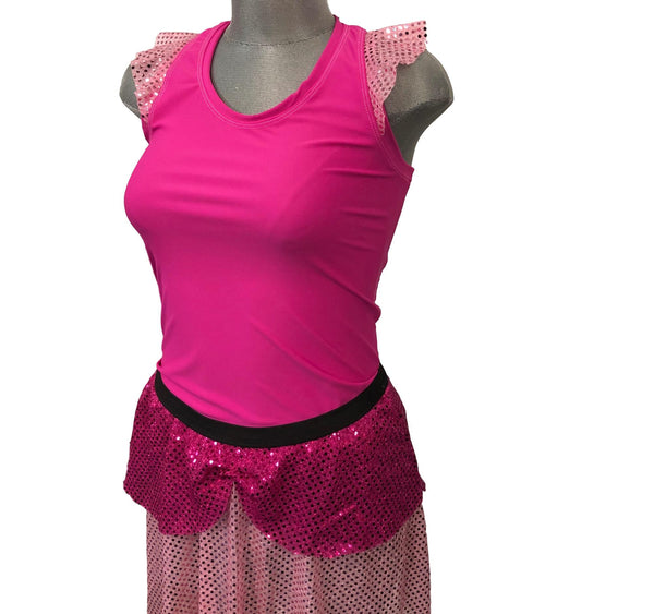 "Anastasia" Evil Stepsister Inspired Costume- pink option only final markdown limited quantities - Rock City Skirts