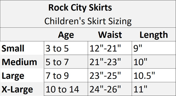 Children's "Snow White" Inspired Skirt - Rock City Skirts