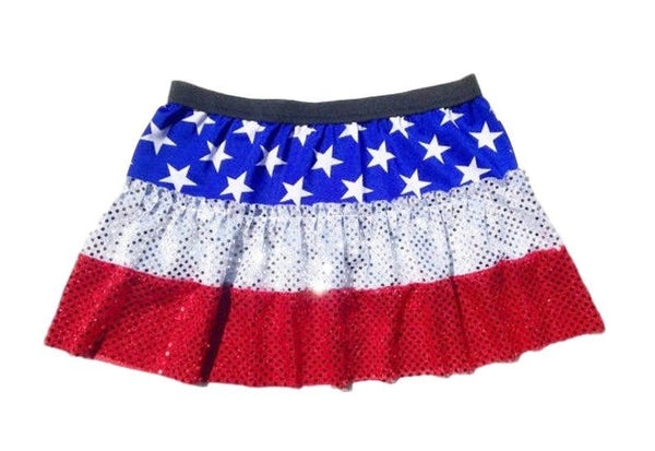 Stars-n-Stripes Running Skirt - Rock City Skirts