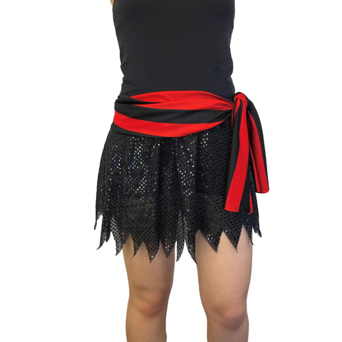 Pirate "Swashbuckler" Sparkle Skirt- final markdown  - limited quantities - Rock City Skirts