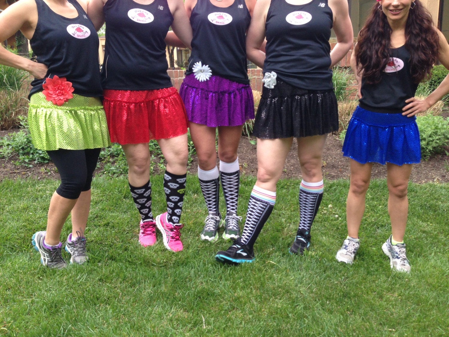 Sparkle Running Skirts - Rock City Skirts