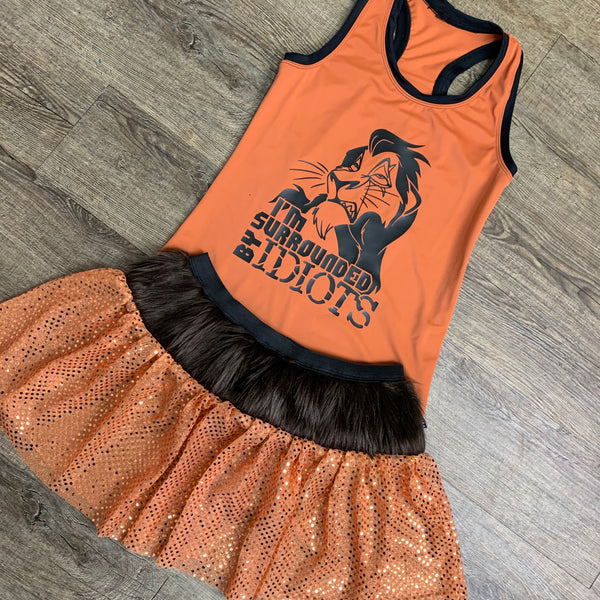 Scar from Lion King Villain Costume - Rock City Skirts