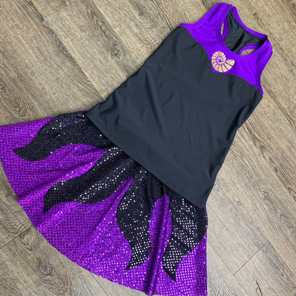 "Ursula Sea Witch" from Little Mermaid Costume - Rock City Skirts